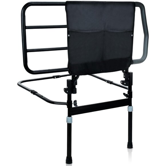Bed Rail for Elderly Extra Large Heavy Duty Safety Grab Bar Storage Pocket 500# - Picture 1 of 10